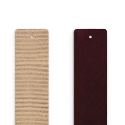 Cuir Manchette 25mm LES GEORGETTES Moirié Saumon Bordeaux Vernis