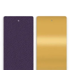 Cuir Manchette 40mm Les Georgettes Hypnose et Or