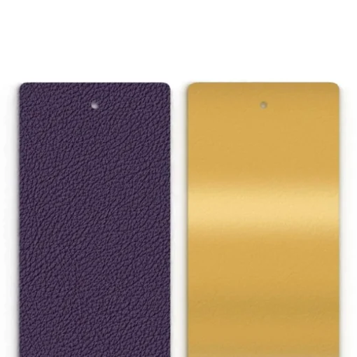 Cuir Manchette 40mm Les Georgettes Hypnose et Or