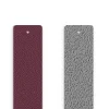 Cuir Manchette 25mm Les Georgettes Cerise et Métal