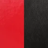 Cuir Manchette 8mm Les Georgettes Rouge Vernis et Noir