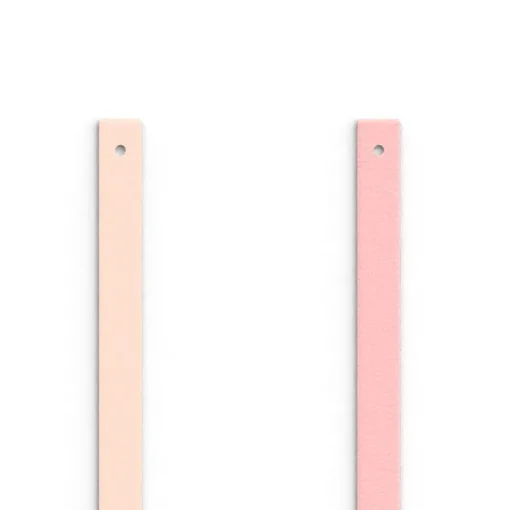 Cuir manchette 8mm les georgettes jasmin/rose métal 703215299FW000
