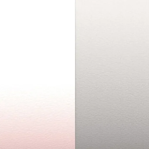 Cuir Manchette 14mm LES GEORGETTES Gris Rose