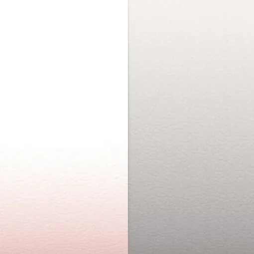 Cuir Manchette 25mm LES GEORGETTES Rose Clair Gris Clair