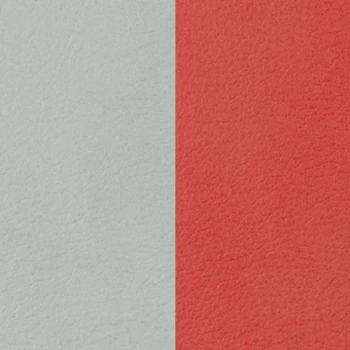 Cuir Manchette 25mm LES GEORGETTES Nuage Coquelicot
