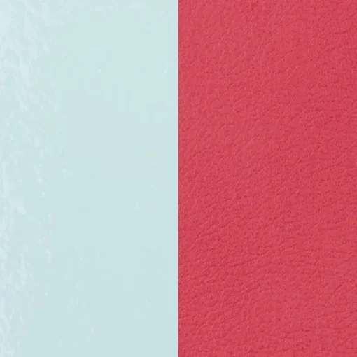 Cuir Manchette 25mm LES GEORGETTES Vernis Bleu Clair Grenadine