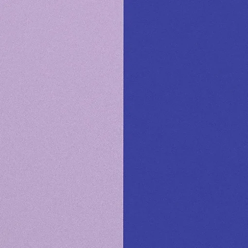 Cuir Manchette 40mm LES GEORGETTES Lilas Pastel Bleu Roi