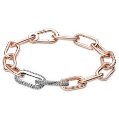 Double Link Femme PANDORA ME PAVÉ Argent 925/1000