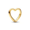 Link Femme PANDORA ME OUVRABLE CŒUR Métal Doré 14 Carats