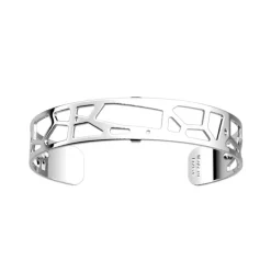 Manchette Femme 14mm L LES GEORGETTES GIRAFE Laiton Argenté
