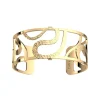 Manchette Femme 25mm M LES GEORGETTES REPTILE Laiton Doré