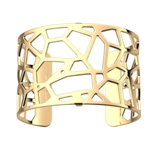 Manchette Femme 40mm M LES GEORGETTES GIRAFE Laiton Doré