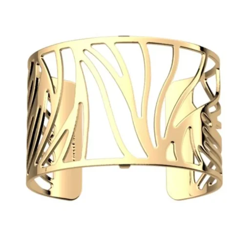 Manchette Femme 40mm M LES GEORGETTES PERROQUET Laiton Doré