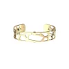 Manchette Femme 14mm M LES GEORGETTES GIRAFE Laiton Doré