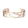 Manchette Femme 14mm M LES GEORGETTES GIRAFE Laiton Doré Rose