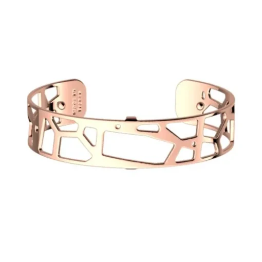 Manchette Femme 14mm M LES GEORGETTES GIRAFE Laiton Doré Rose