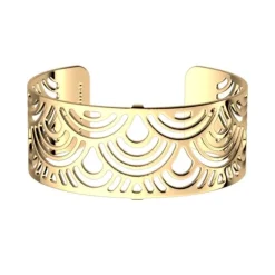 Manchette Femme 25mm M LES GEORGETTES POISSON Laiton Doré