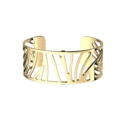 Manchette Femme 25mm M LES GEORGETTES PERROQUET Laiton Doré