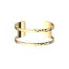 Manchette Femme 25mm M LES GEORGETTES PURE MARTELÉE Laiton Doré