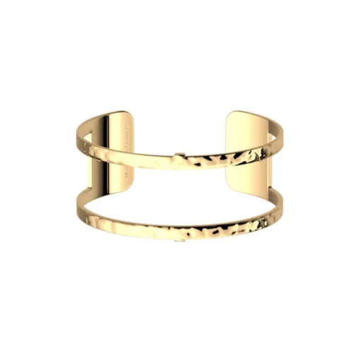 Manchette Femme 25mm M LES GEORGETTES PURE MARTELÉE Laiton Doré