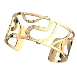 Manchette Femme 25mm M LES GEORGETTES REPTILE Laiton Doré