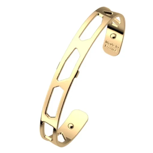 Manchette Femme 8mm M LES GEORGETTES GIRAFE Laiton Doré