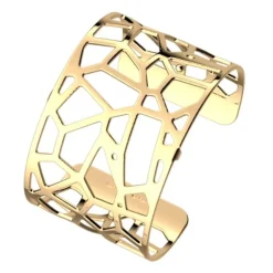 Manchette Femme 40mm M LES GEORGETTES GIRAFE Laiton Doré
