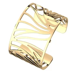 Manchette Femme 40mm M LES GEORGETTES PERROQUET Laiton Doré