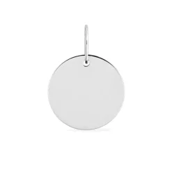 Médaille EDORA OR 375/1000 Blanc