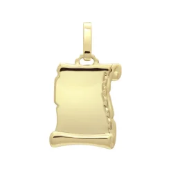 Médaille Parchemin OR 750/1000 Jaune