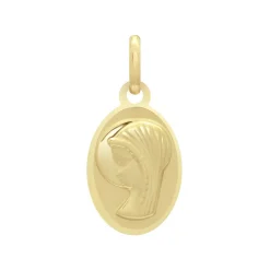 Médaille Vierge OR 375/1000 Jaune