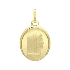 Médaille Vierge OR 750/1000 Jaune