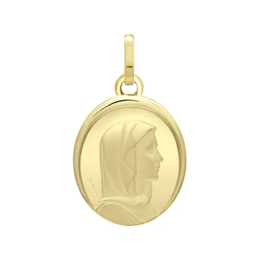 Médaille Vierge OR 750/1000 Jaune