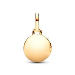 Médaillon Femme PANDORA AMOUR OUVRABLE ET GRAVABLE Doré 14 Carats