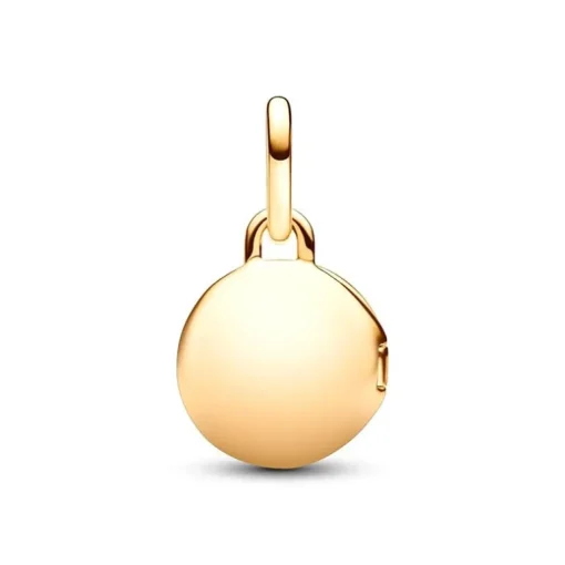 Médaillon Femme PANDORA AMOUR OUVRABLE ET GRAVABLE Doré 14 Carats
