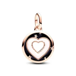 Médaillon Femme PANDORA ME CŒURS Doré Rose 14 Carats