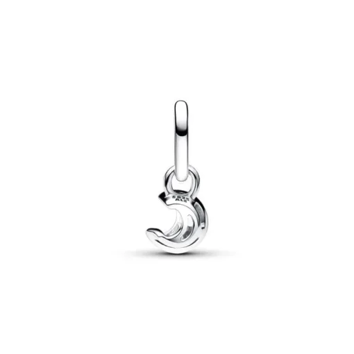 Mini Charm Femme Pandora Pendant Lune Scintillante 793364C01