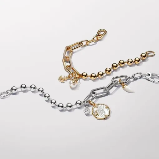 Mini Charm Femme Pandora ME Pendant Nacré Serpent 763375C01