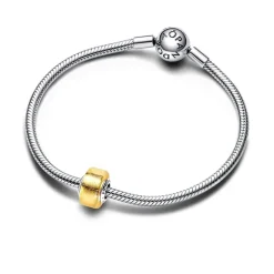 Mini Charm Pandora en Verre de Murano Doré 793353C00