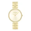 Montre Femme Calvin Klein Gleam doré acier doré 25100014