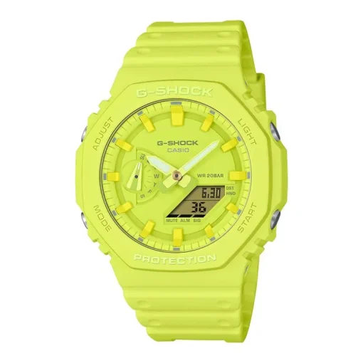 Montre Ana-Digitale Homme G-SHOCK CLASSIC Résine Jaune