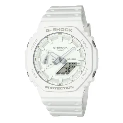 Montre Ana-Digitale Homme G-SHOCK CLASSIC Résine Blanche