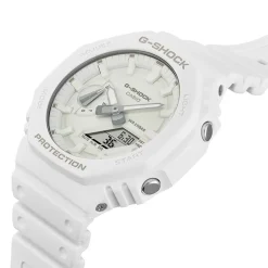 Montre Ana-Digitale Homme G-SHOCK CLASSIC Résine Blanche