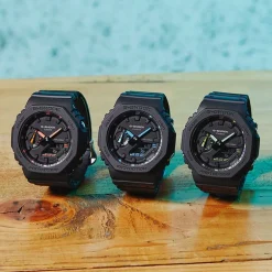 Montre Ana-Digitale Homme G-SHOCK CLASSIC NOIR Résine Noir