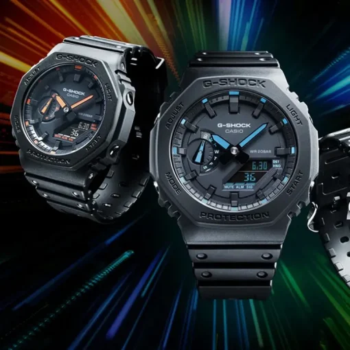 Montre Ana-Digitale Homme G-SHOCK CLASSIC NOIR Résine Noir