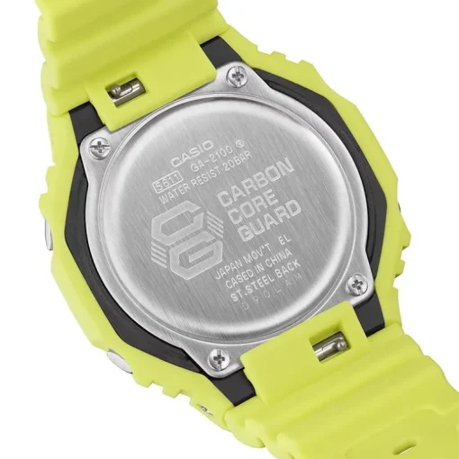 Montre Ana-Digitale Homme G-SHOCK CLASSIC Résine Jaune