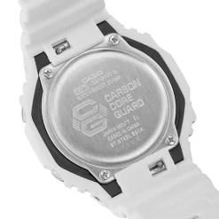 Montre Ana-Digitale Homme G-SHOCK CLASSIC Résine Blanche