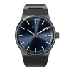 Montre Automatique Homme BOSS CANDOR BLEU Acier Noir