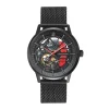 Montre Automatique Homme PIERRE LANNIER PADDOCK Acier Noir