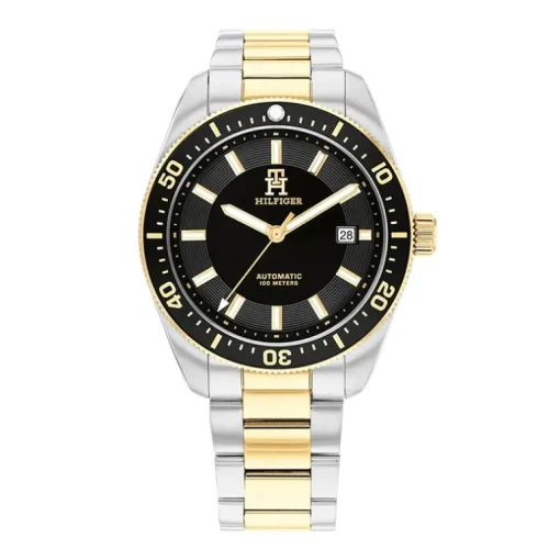 Montre Automatique Homme TOMMY HILFIGER TH85 Acier Bicolore